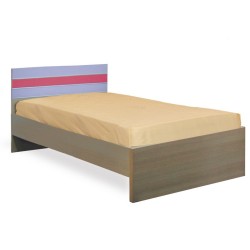 ΚΡΕΒΑΤΙ ΞΥΛΙΝΟ ΜΟΝΟ ΜΕ ΣΤΡΩΜΑ 90x190 ΚΑΙ ΣΑΝΙΔΕΣ