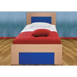 ΚΡΕΒΑΤΙ ΜΟΝΟ ΜΕ ΣΤΡΩΜΑ 90x190 KAI ΣΑΝΙΔΕΣ