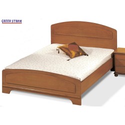 ΚΡΕΒΑΤΙ ΞΥΛΙΝΟ ΜΟΝΟ ΜΕ ΣΤΡΩΜΑ 90x190 KAI ΣΑΝΙΔΕΣ