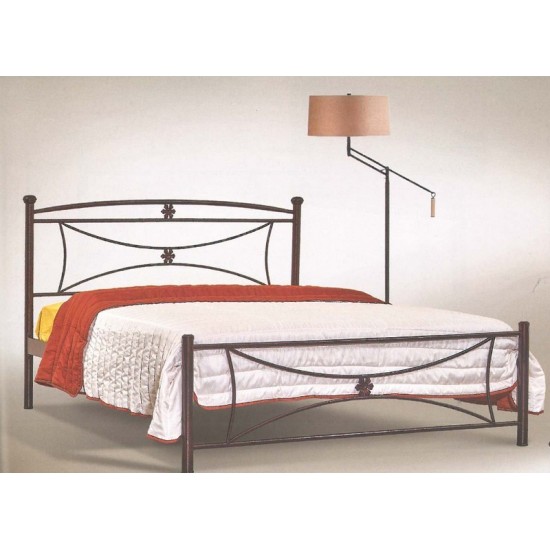 ΚΡΕΒΑΤΙ ΜΕΤΑΛΛΙΚΟ ΣΙΔΕΡΕΝΙΟ ΜΟΝΟ ΜΕ ΣΤΡΩΜΑ 90x190 ΚΑΙ ΣΑΝΙΔΕΣ ΚΡΕΒΑΤΙΑ ΜΕΤΑΛΛΙΚΑ ΣΙΔΕΡΕΝΙΑ