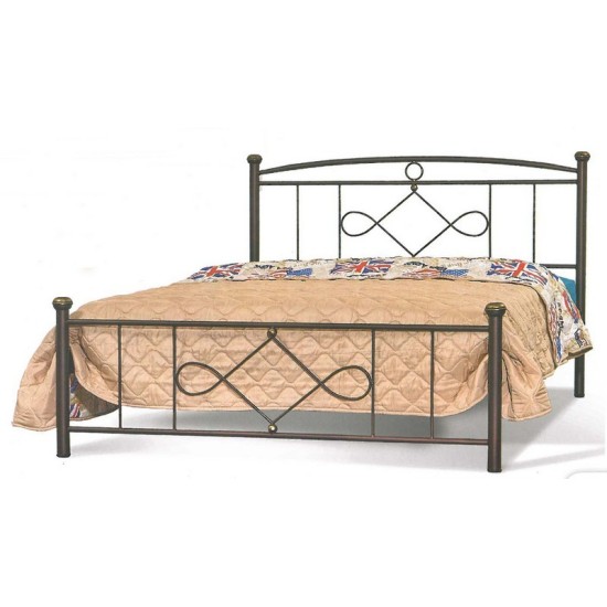 ΚΡΕΒΑΤΙ ΜΕΤΑΛΛΙΚΟ ΣΙΔΕΡΕΝΙΟ ΔΙΠΛΟ ΜΕ ΣΤΡΩΜΑ 150x200 ΚΑΙ ΣΑΝΙΔΕΣ ΚΡΕΒΑΤΙΑ ΜΕΤΑΛΛΙΚΑ ΣΙΔΕΡΕΝΙΑ