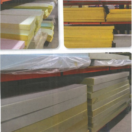 ΑΦΡΟΛΕΞ FOAM 110x190 ΠΑΧΟΣ 5cm ΠΥΚΝΟΤΗΤΑ Νο250 ΗΜΙΣΚΛΗΡΟ ΑΦΡΟΛΕΞ